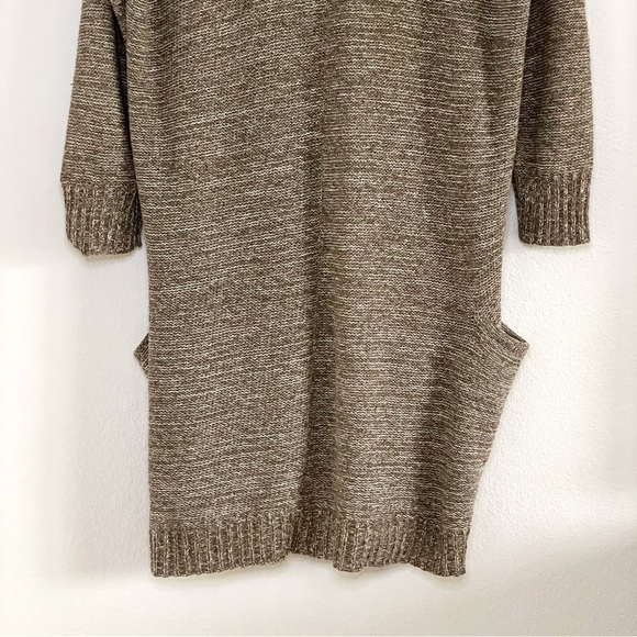 Anthropologie Sparrow Far From Whistler Longline Cardigan Sweater Moss Small - Picture 8 of 14